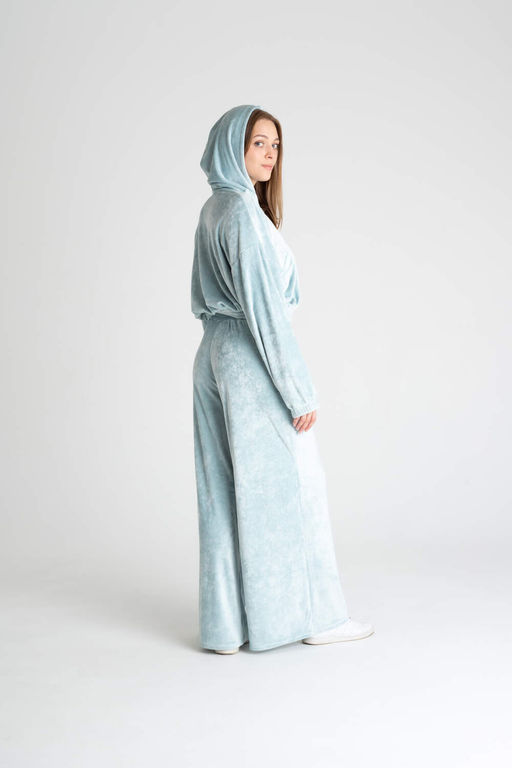 Комплект ПРЕМИУМ ВЕЛЮР оверсайз на молнии - Knitka wear фото 8
