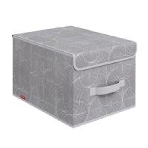 Короб стеллажный с крышкой, большой, 30*40*25 см Valiant  фото 89