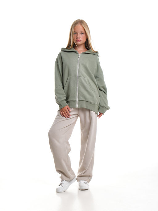 Брюки для девочки 33-7494 серый - Mini maxi фото 37