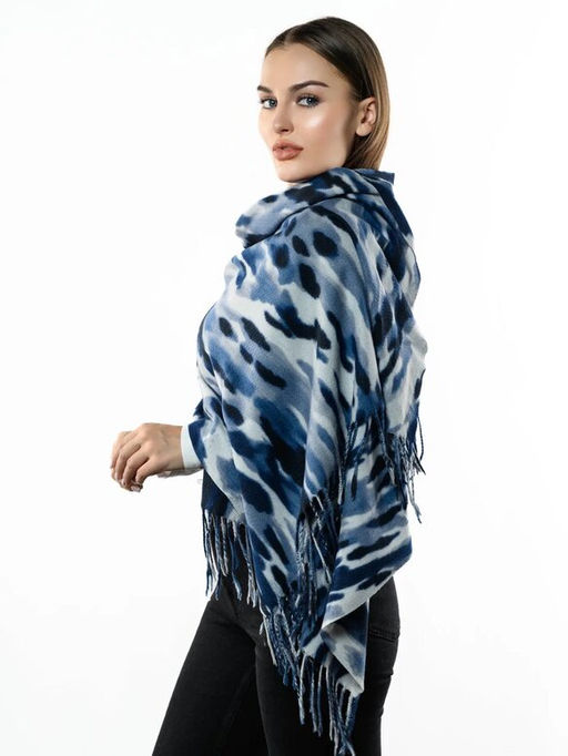 Яркий палантин с анималистичным принтом - Pretty mania фото 2