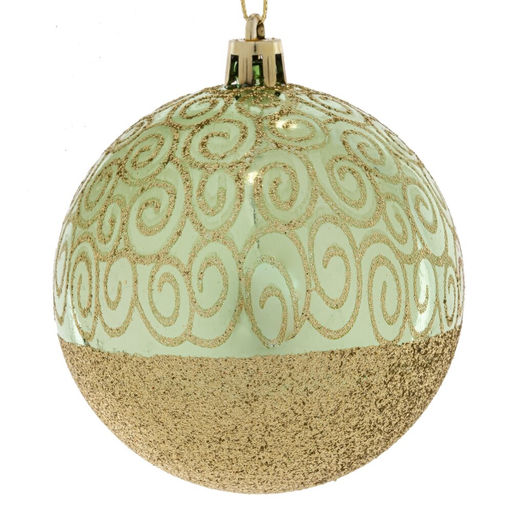 Набор из 12 шт: Украшение новогоднее "Шар", L35 W27 H9 см