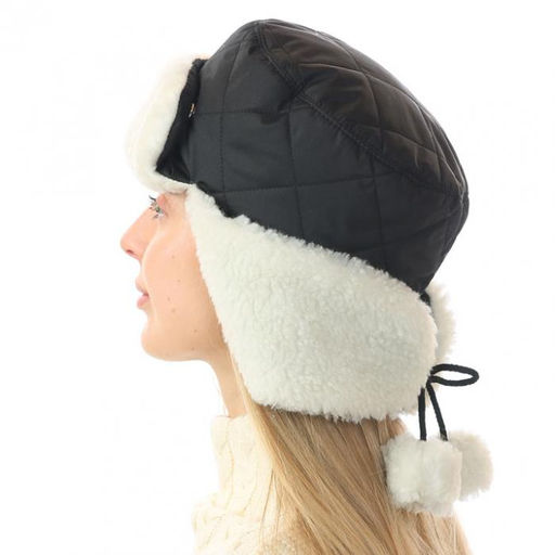 Аксессуар Шапка ALTRO ушанка арт.1181306-10/МБ черная