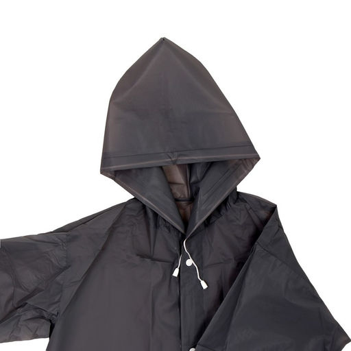 Дождевик детский со светоотражающими наклейками, рост 120-160 см