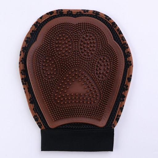 Рукавица - щетка для шерсти двусторонняя, на правую и левую руку, микс цветов - Пижон фото 7