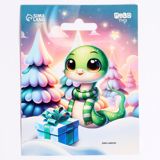 Мягкая игрушка Загадай желание, змея - Milo toys фото 8