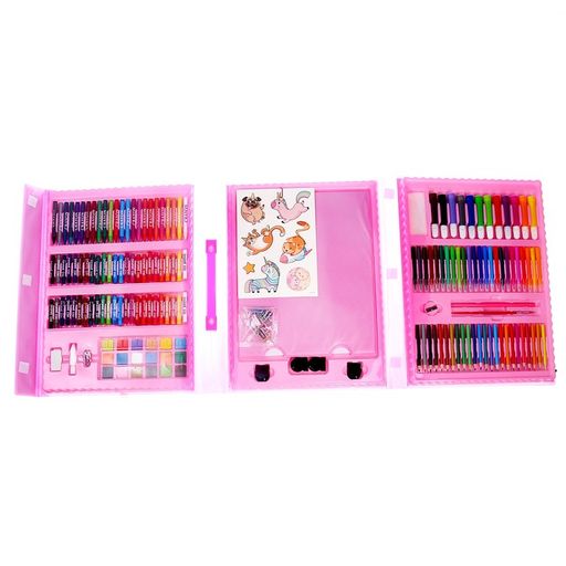 Набор для творчества Единорожки, с мольбертом, 208 предметов - Школа талантов фото 3