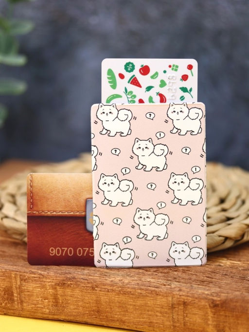 Держатель для карт Аниме Many white cat (6,5 х 9,5 см) - I likegift фото 3