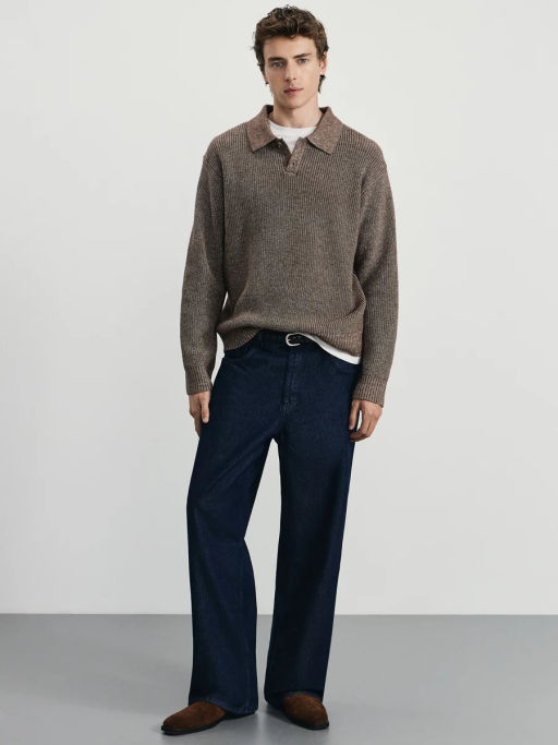 Джемпер с эффектом меланж / Zarina