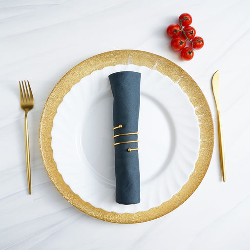 Кольцо для салфеток Спираль, 4,54 см, цвет золотой - Simaland фото 8