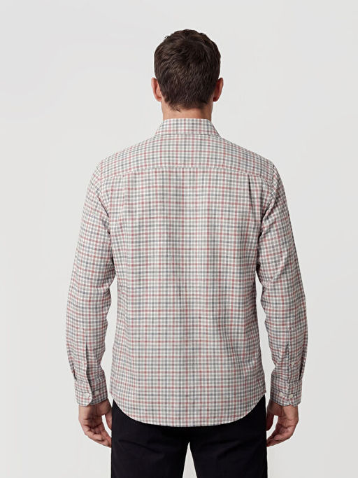 Regular Fit Ekose Erkek G?mlek