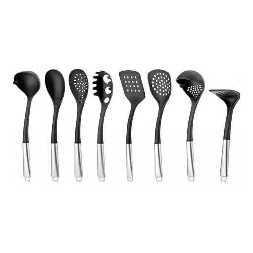 Ложка для спагетти Walmer Home Chef 35.5 см, цвет черный  фото 5