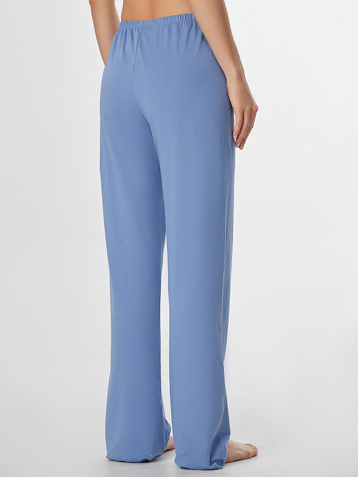 Комплект домашний женский синий с надписью