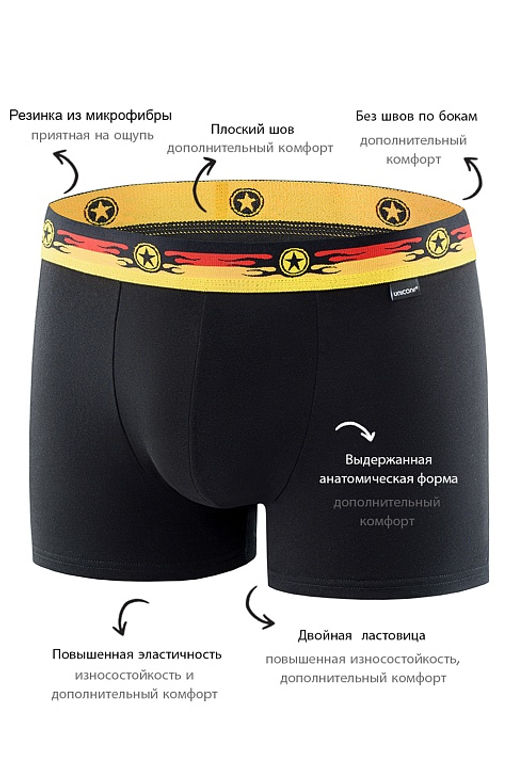 Мужские трусы BB33 Черный