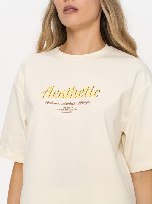 MY Футболка жен. over fit Aesthetic ФБ037  фото 8