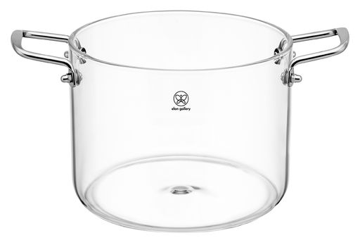 Кастрюля 1,5 л 23*16*16 см Crystal glass с крышкой - Elan gallery фото 18