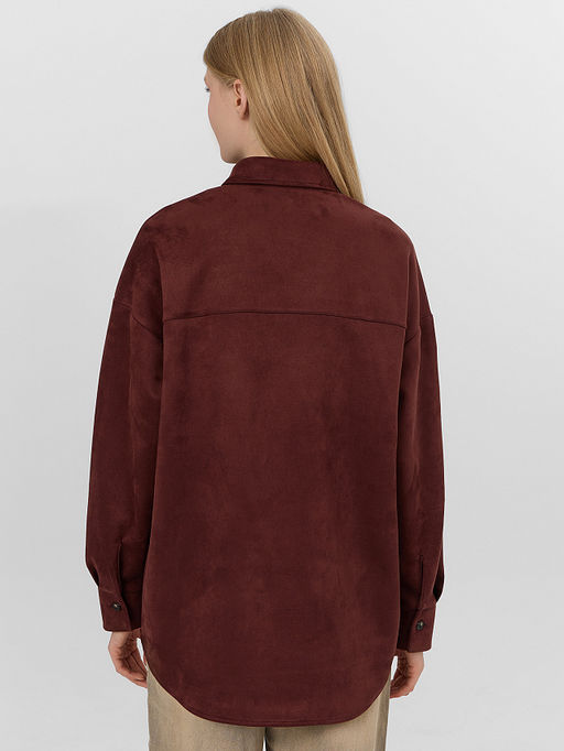 Жакет женский коричневый