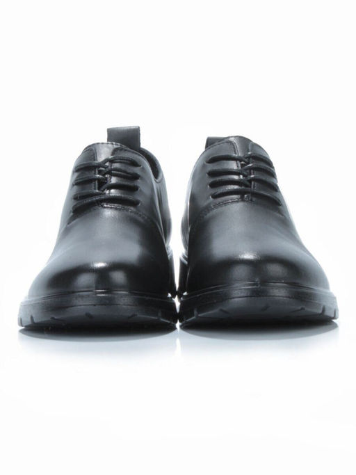 03-5076 BLACK Полуботинки женские (натуральная кожа)