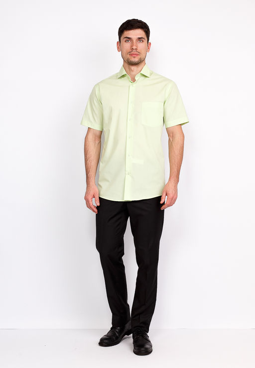 Сорочка мужская короткий рукав GREG 410/109/SAL/Z  фото 10