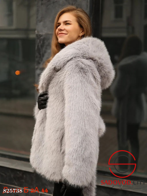 Шуба женская из искусственного меха