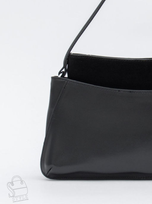 Сумка женская кожаная 2379-1Y black Polina&Eiterou  в Новосибирске