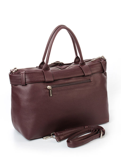 LACCOMA сумка Моника-Y2005-бордовый эко кожа хлопок