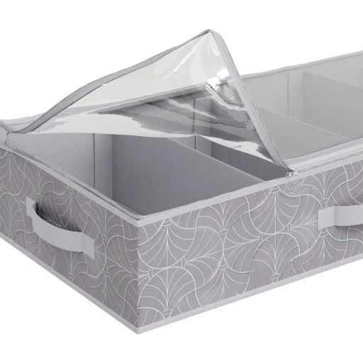 VAL LM-SM4 Кофр для хранения обуви со съёмными перегородками, 4 секции, 70*35*15 см, LINE MOON, шт - Valiant фото 3