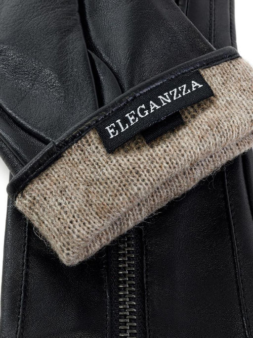 Перчатки женские 100% ш IS942 black - Eleganzza фото 4