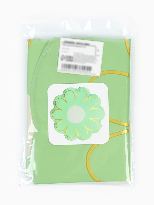 Воздушный шар фольгированный 21 Ромашка. Золотые лепестки, набор 5 шт., мятный сатин - Страна карнавалия фото 7