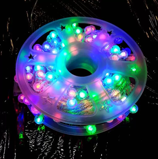 Гирлянда 30м, шарик 2,5см, микс свечение, супер який, 220В - Family фото 2