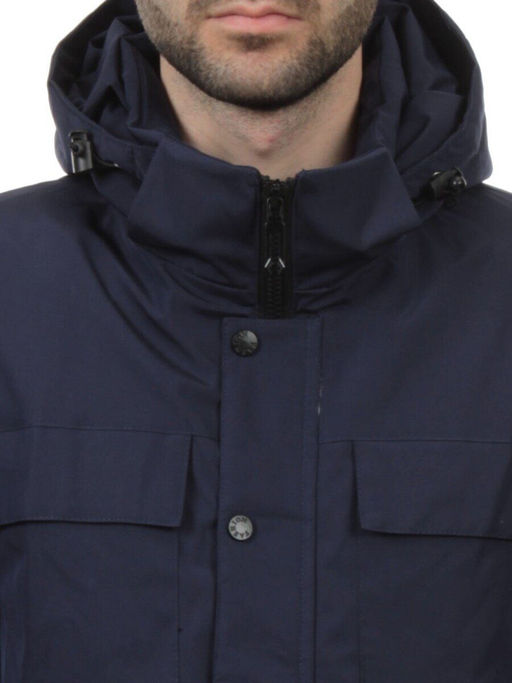 2185 DK. BLUE Куртка мужская зимняя облегченная (130 гр. холлофайбер)
