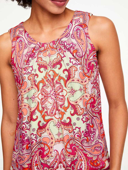 Топ, пестрый - Linea tesini фото 5