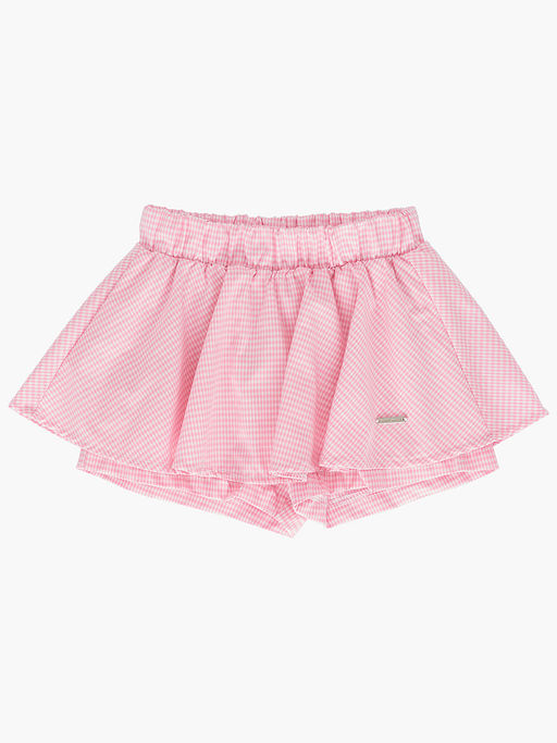 Юбка-шорты в клетку UD 7046 голубая клетка - Mini maxi фото 11