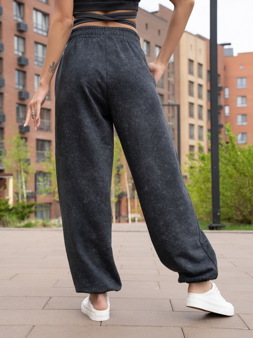 брюки джоггеры футер 3-х нитка петля (хлопок 100%) - Binita фото 9