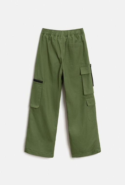 ACOOLA / Брюки (утепленные) детские для мальчиков Crack хаки  фото 5