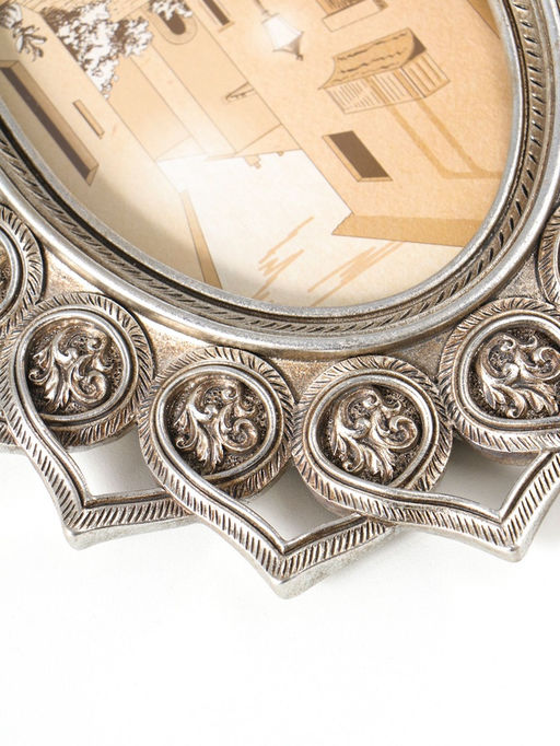 Фоторамка полистоун 10х15 см "Сплетение сердец" 20,7х1,9х24,9 см