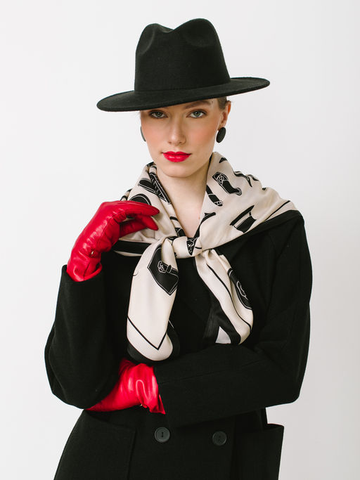 Большой мягкий очень нежный двусторонний платок - Tantino фото 2