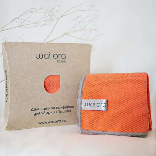 Деликатная салфетка для уборки Double (Фламинго) - Wai ora фото 5