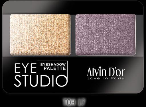 Alvin Dor AES-14 Тени для век двойные EYE STUDIO тон 17 5г