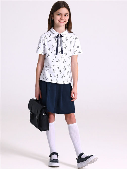 блузка 1ДДБК4745804н - Апрель фото 3