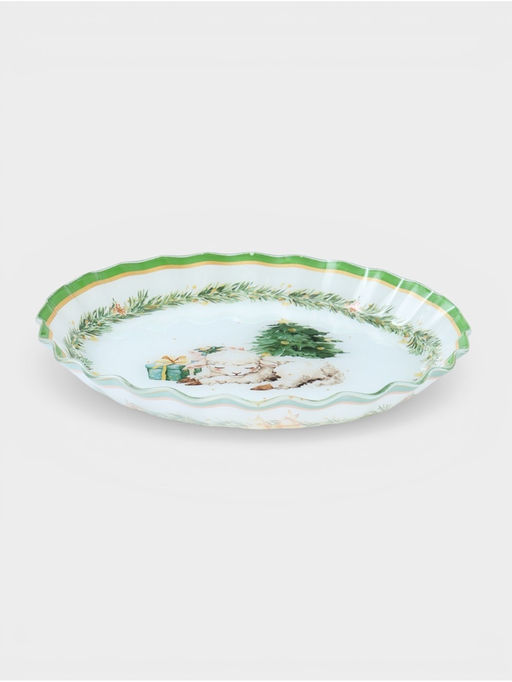 Блюдо сервировочное с бортиком "Ягненок" 25х2,1 см