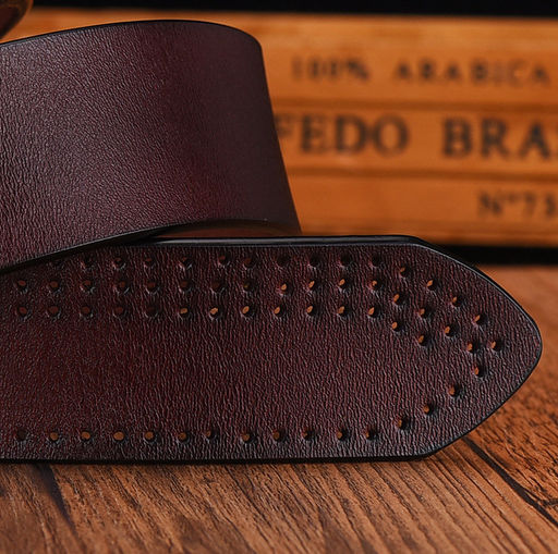 Ремень BL-L-9269-Brown-125 - Ferro фото 5