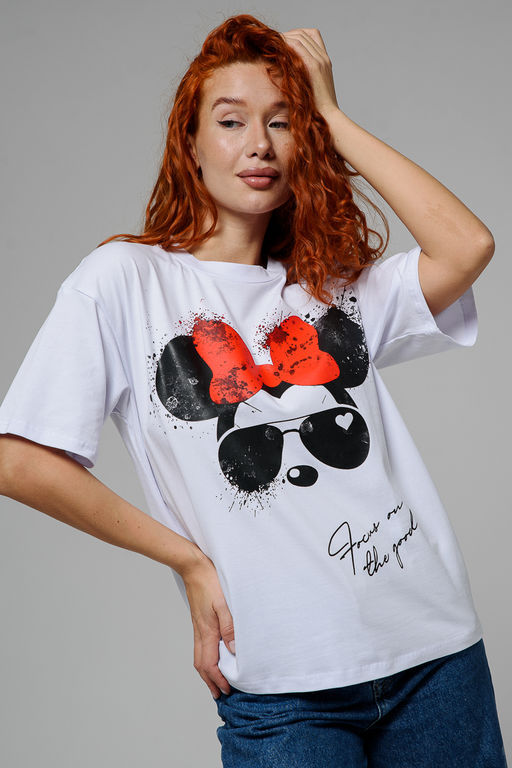 8506/1 Футболка женская оверсайз - Натали фото 212