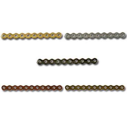 Zlatka Удлинитель для бус DC-080 35 мм 50 шт СК/Распродажа №05 под медь  фото 3