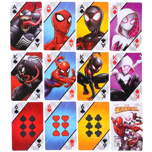 Карты игральные Комикс Человек-паук, Марвел - Marvel фото 4