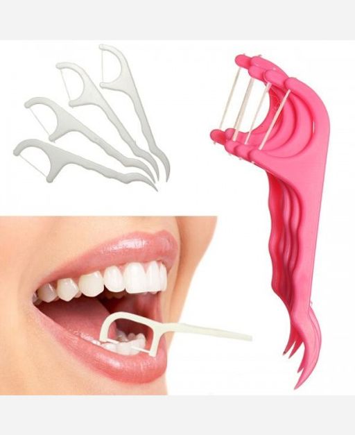 Зубочистка с зубной нитью, набор 25 штук. 9046196 - Yiwu youda import & export co фото 2