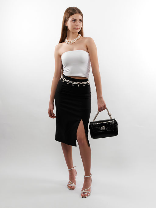 LACCOMA сумка Q6115-черный натуральная кожа полиэстер  фото 2