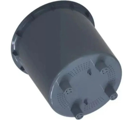 Горшок для цветов 6,1л d217 h211мм серый DESERT - Полимербыт фото 3