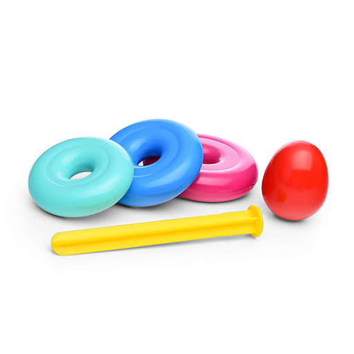 Пирамида "Капелька" 22см, 8дет. (в сетке)