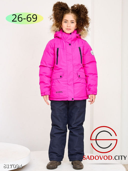 Зимний мембранный костюм для девочки - Bruno фото 3