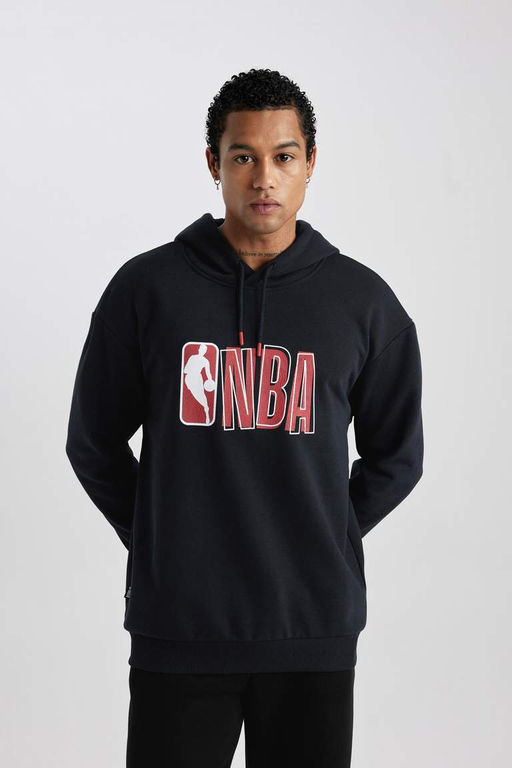 DeFactoFit Толстовка свободного покроя с капюшоном и надписью NBA NBA  фото 8